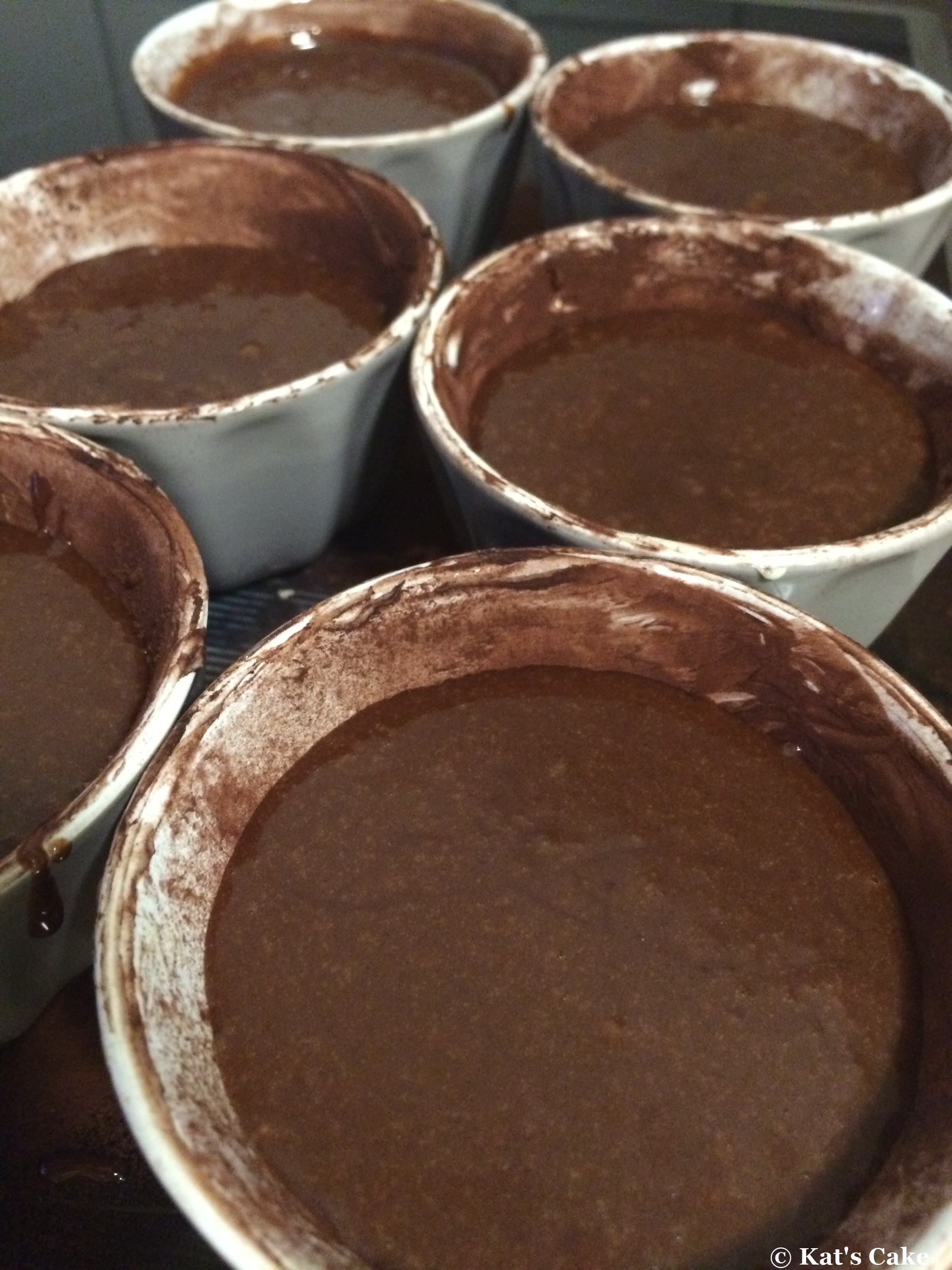Schokoladensoufflé mit flüssigem Kern – Kats Cake